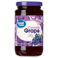thumbnail image 1 of Great Value Concord Grape Jelly, 18 oz, 1 of 7