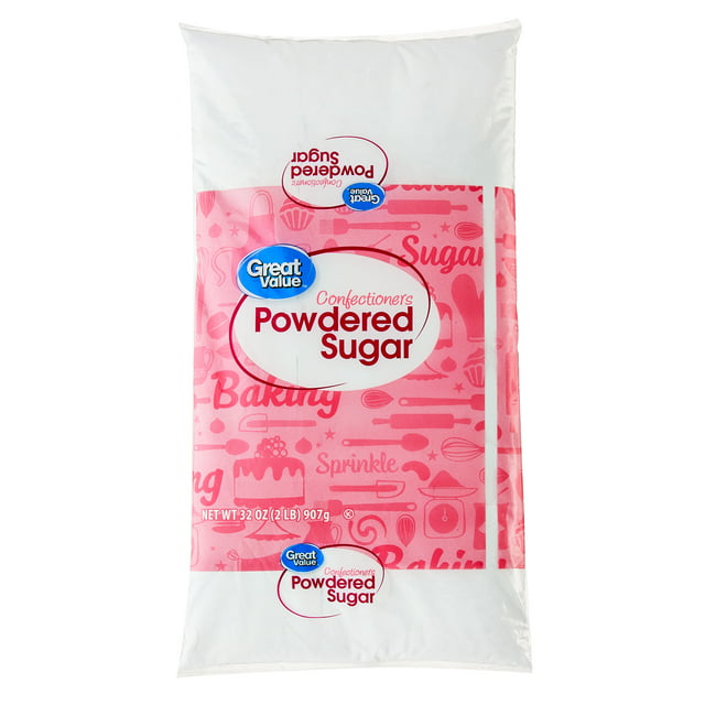 Great Value Confectioners Powdered Sugar, 32 oz