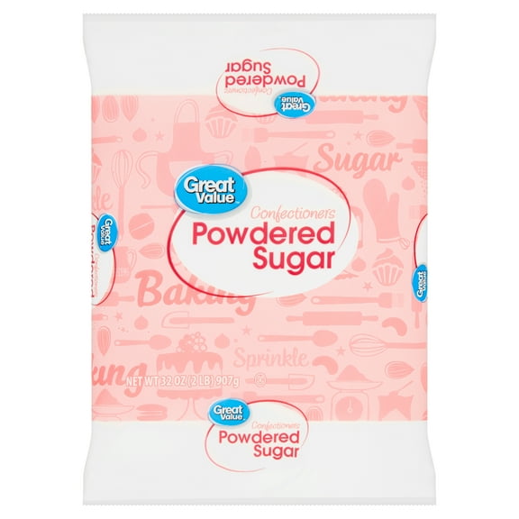 Great Value Confectioners Powdered Sugar, 32 oz