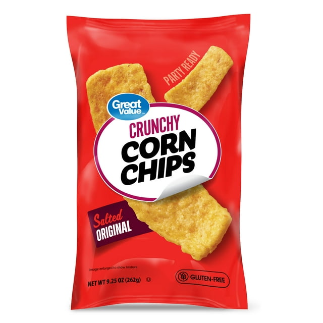 Great Value Corn Chips, 9.25 oz