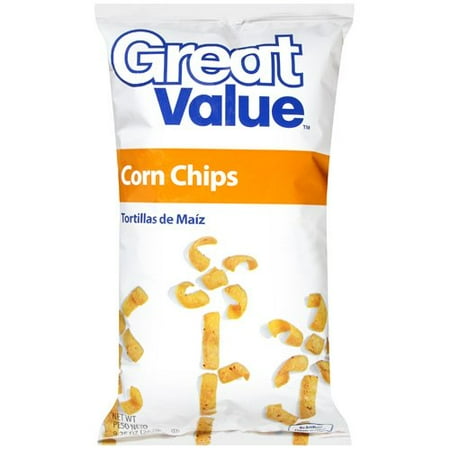 Great Value Regular Corn Chips, 9.25oz