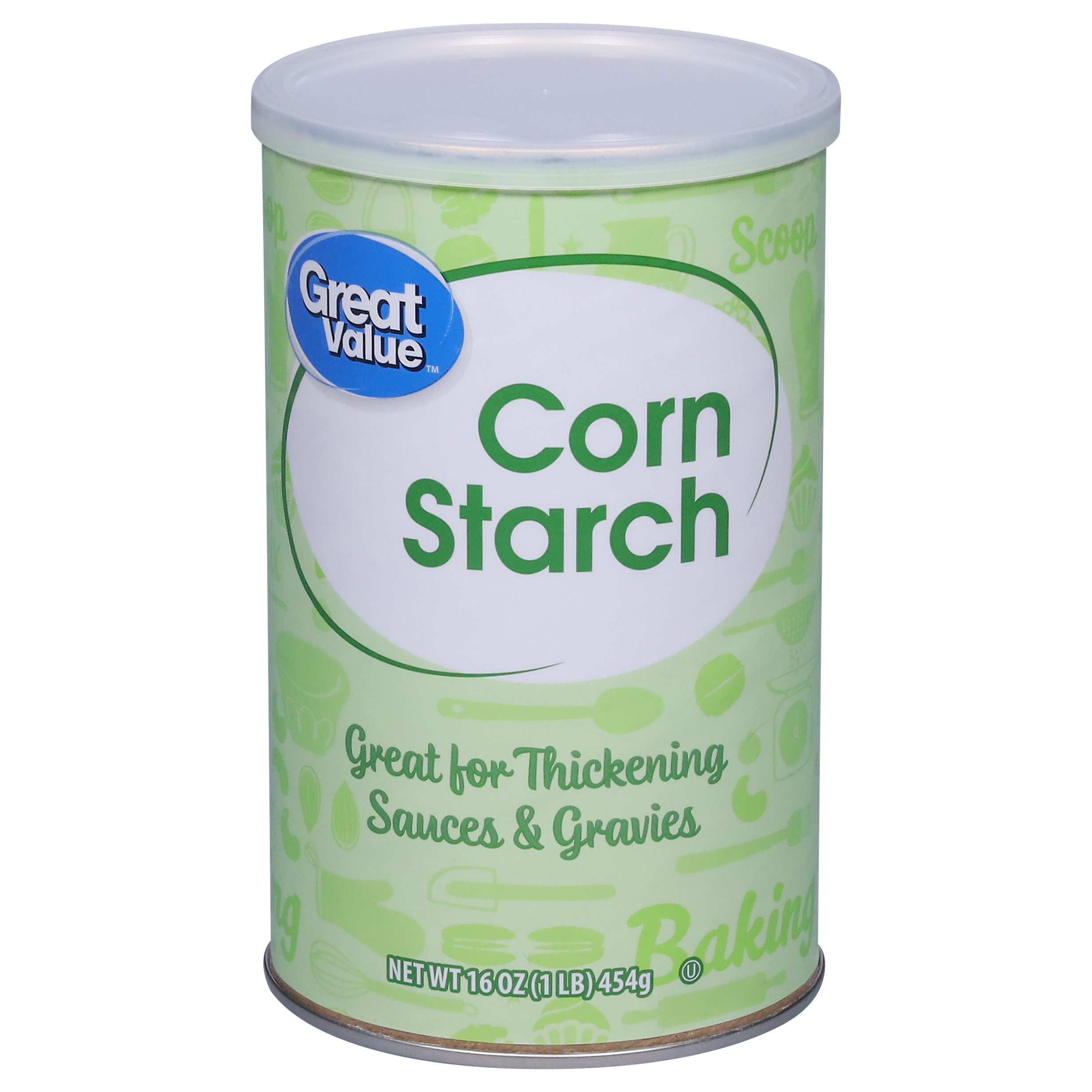 Great Value Corn Starch, 16 oz - image 1 of 8
