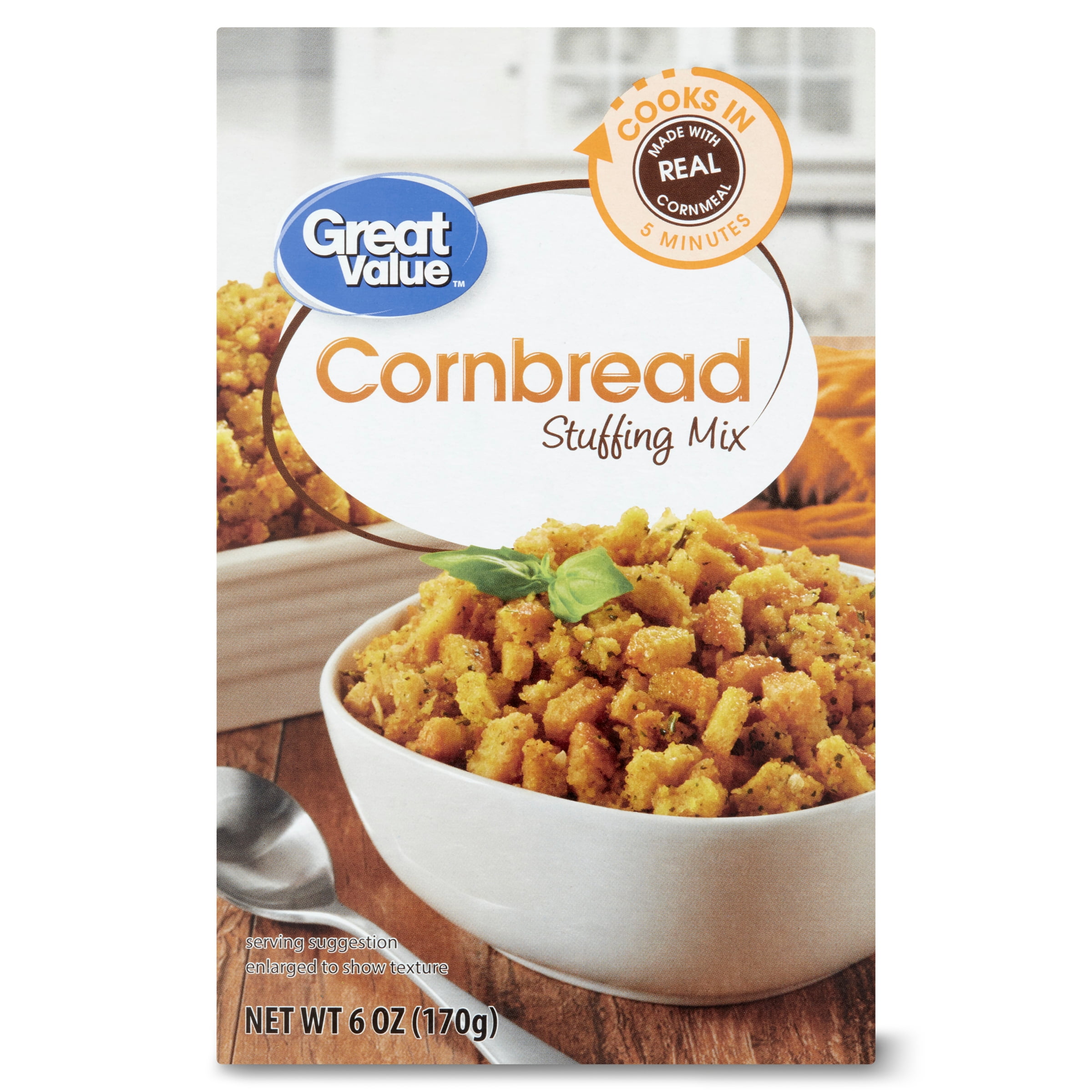 Great Value Cornbread Stuffing Mix, 6 oz