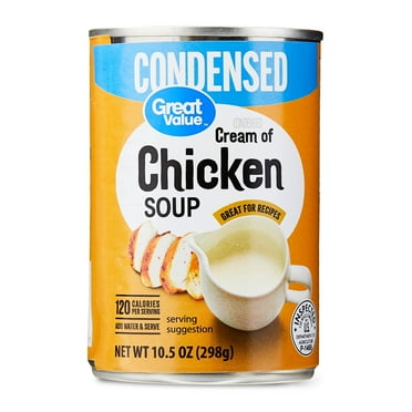 Great Value Cream Of Chicken Condensed Soup, 10.5 oz