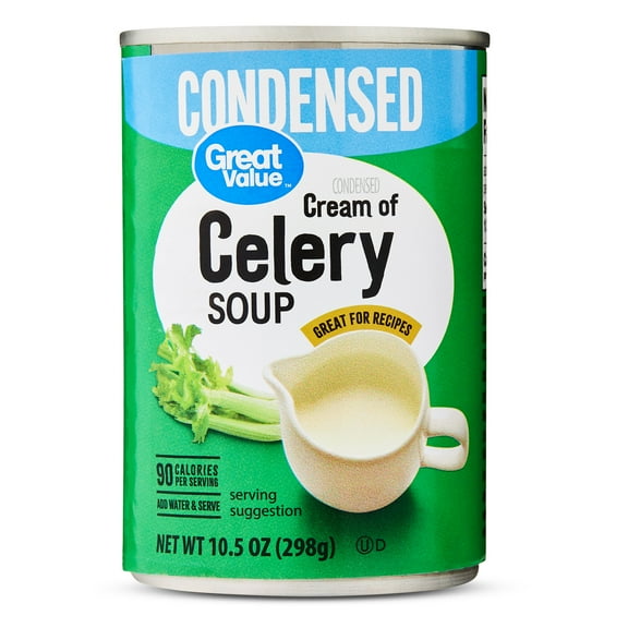 Great Value Cream of Celery Condensed Soup, 10.5 oz