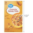 Great Value Crunchy Honey Oats Breakfast Cereal, 23 oz