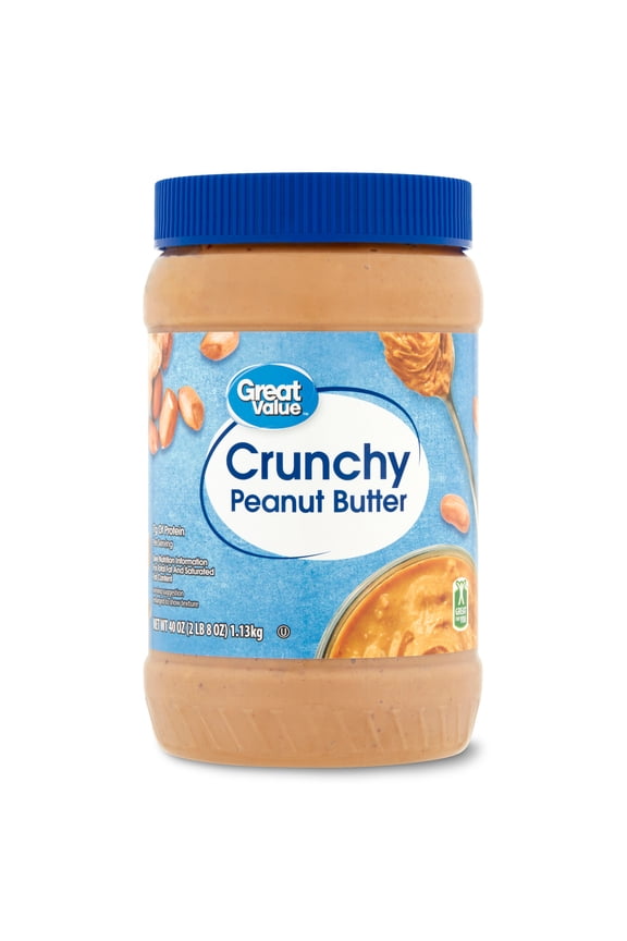 Crunchy Peanut Butter, 40 oz