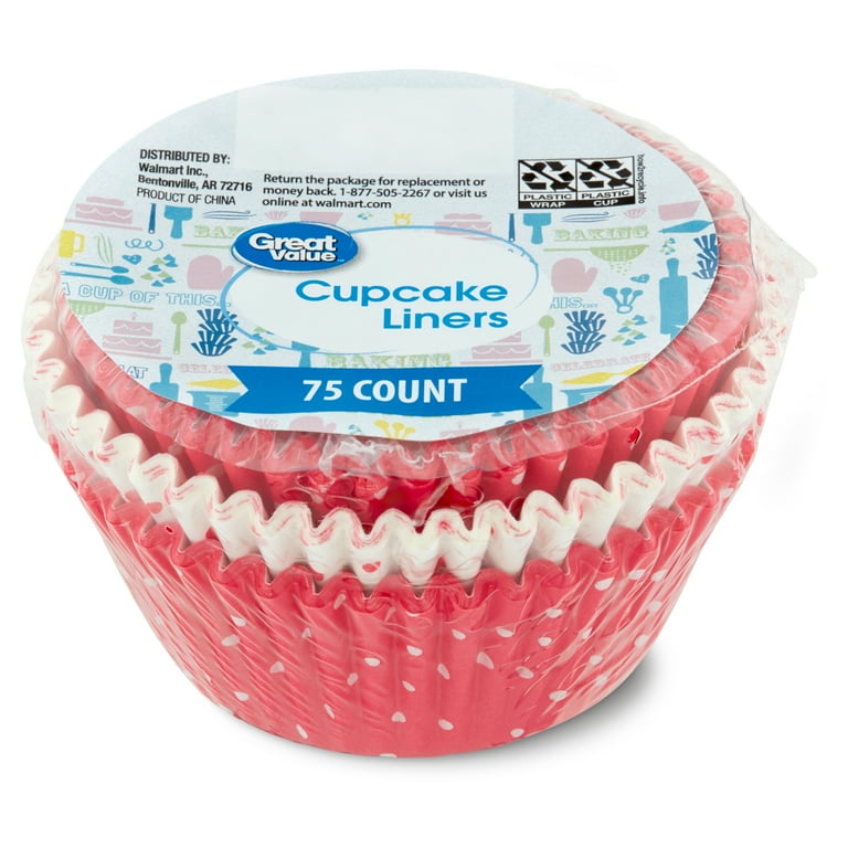 Mini cupcake liners walmart discount