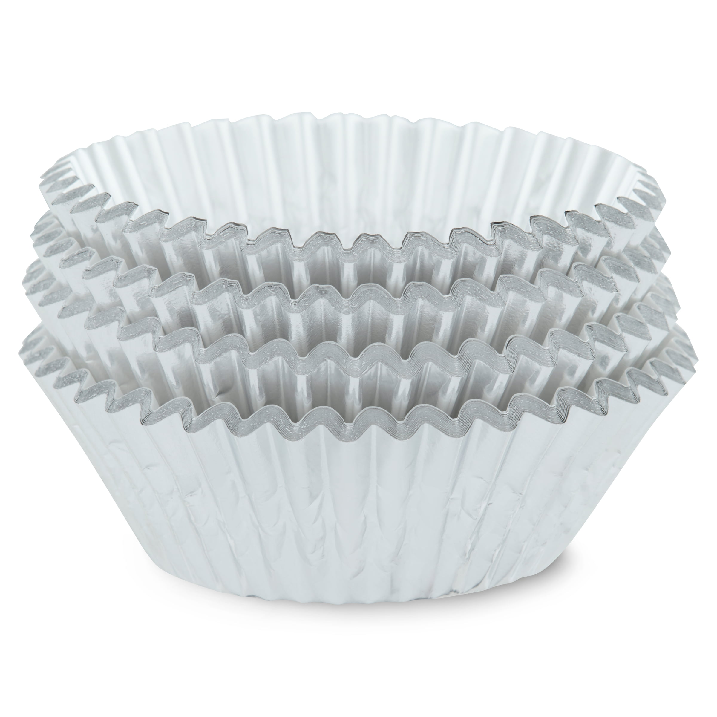 Silver Foil Mini Baking Cup, 500 count