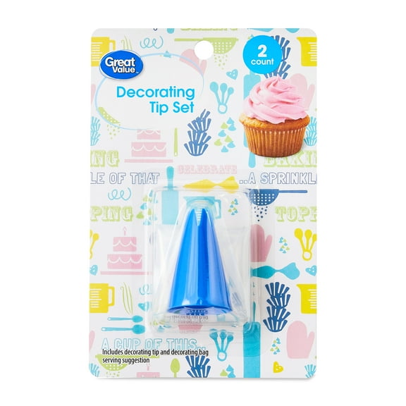 Great Value Decorating Bag with a Star Tip