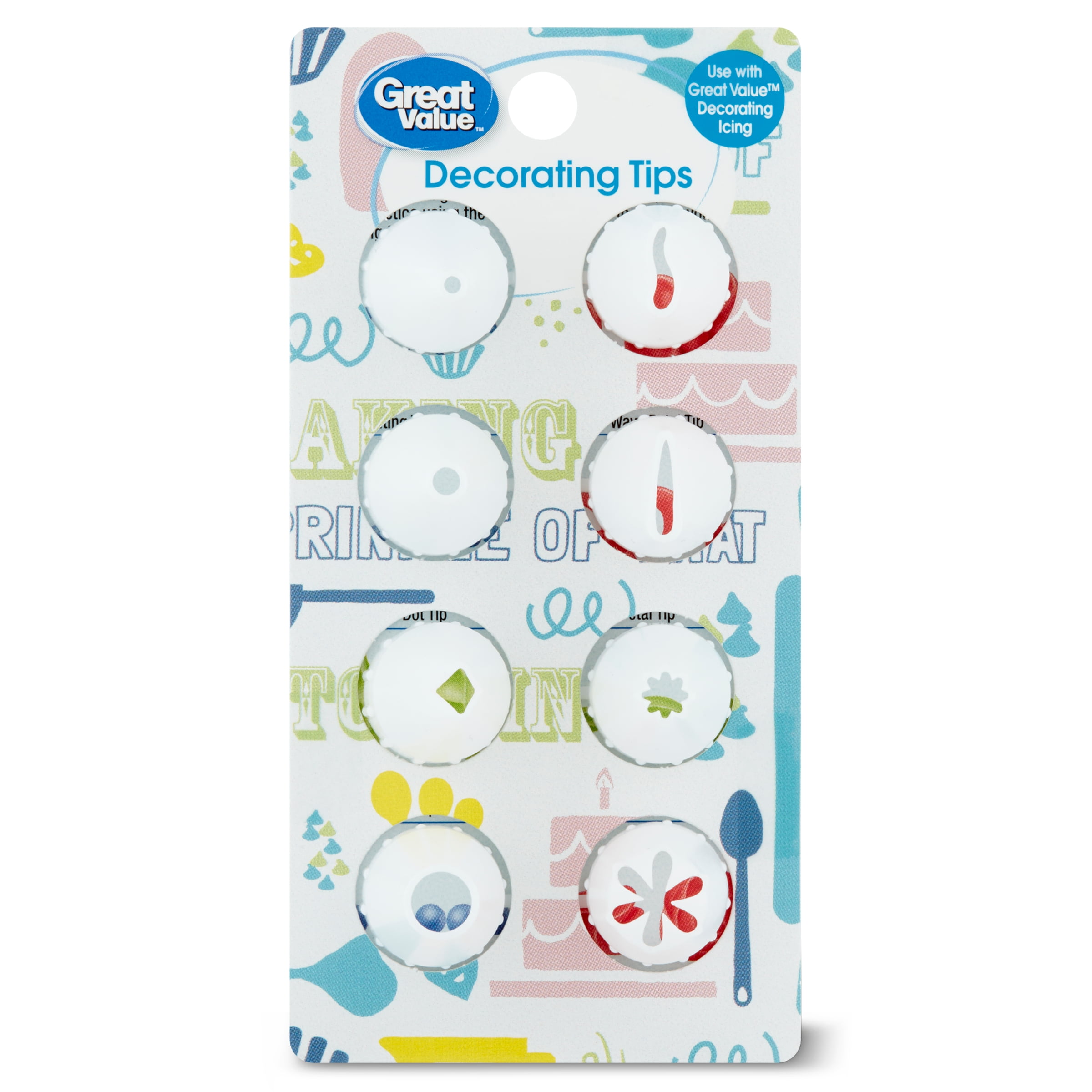 Decorative icing tips 2025