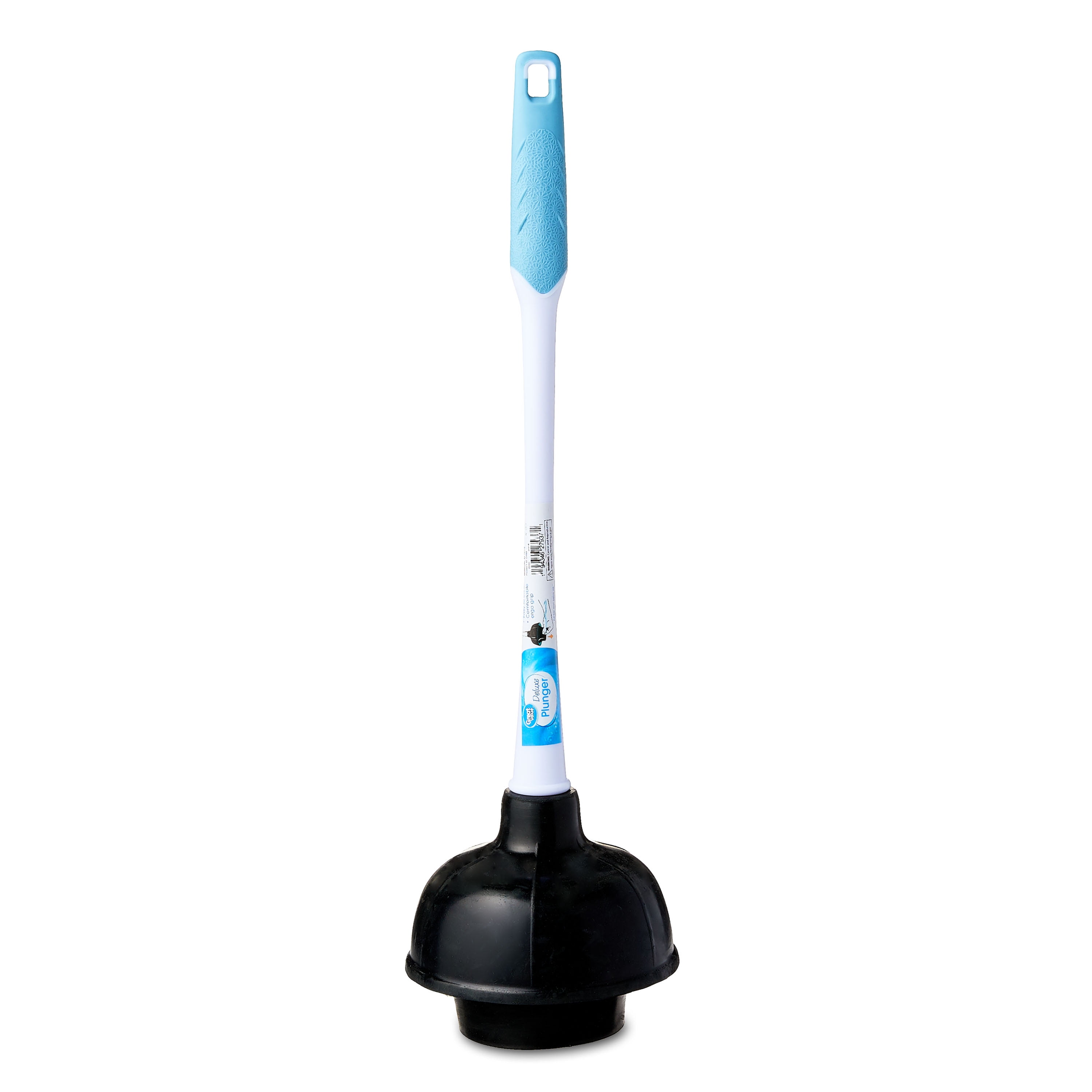 Great Value Deluxe Toilet Plunger with 16-in Ergon