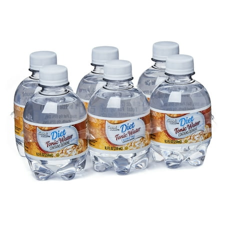 Great Value Diet Tonic Water, 8.5 fl oz, 6 Count
