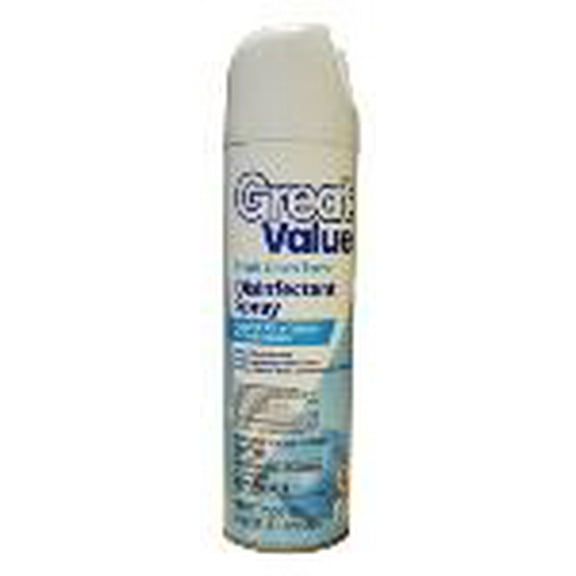 Great Value Disinfectant Spray, Fresh Linen Scent, 19 oz