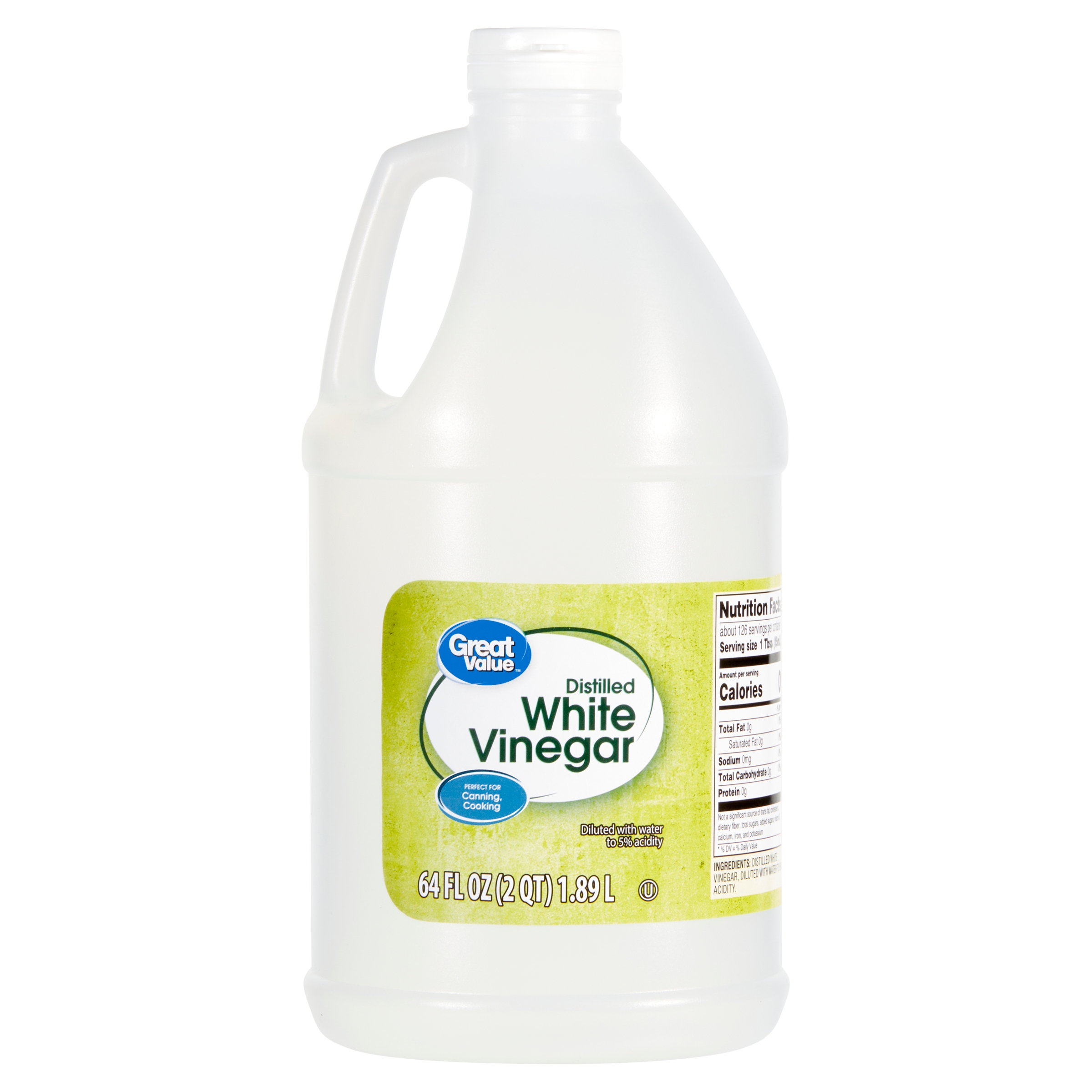 Great Value Distilled White Vinegar, 64 fl oz - image 1 of 7