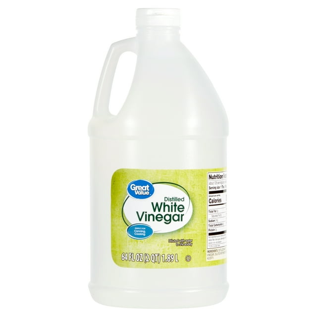 Great Value Distilled White Vinegar, 64 fl oz