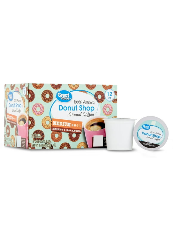 Great Value SingleServe Cups & Pods in Coffee