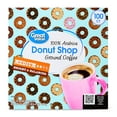 thumbnail image 1 of Great Value Donut Shop 100% Arabica Medium Roast Ground Coffee Pods, 38.4oz, 100 Count, 1 of 8