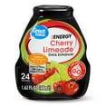 Great Value Energy Liquid Drink Enhancer, Cherry Limeade, 1.62 fl oz