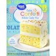 thumbnail image 1 of Great Value Extra Confetti White Cake Mix, 16.5 oz, 1 of 4