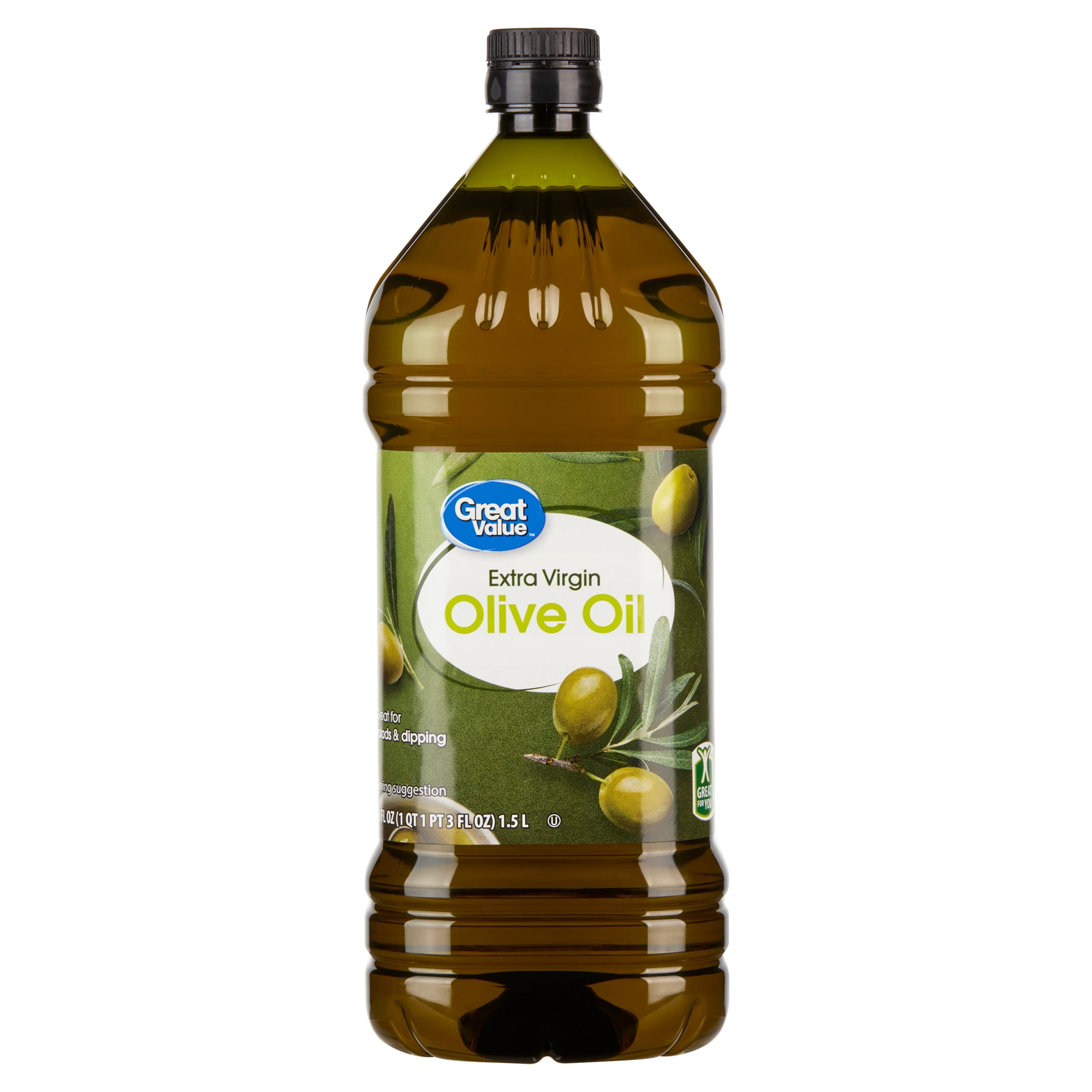 Great Value 100% Extra Virgin Olive Oil 51 fl oz
