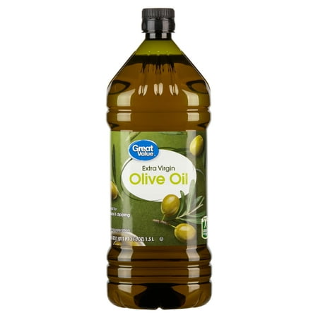 Great Value Extra Virgin Olive Oil, 51 fl oz