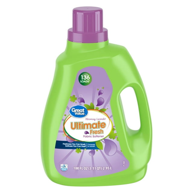 Great Value Fabric Softener Blooming Lavender 4/100oz
