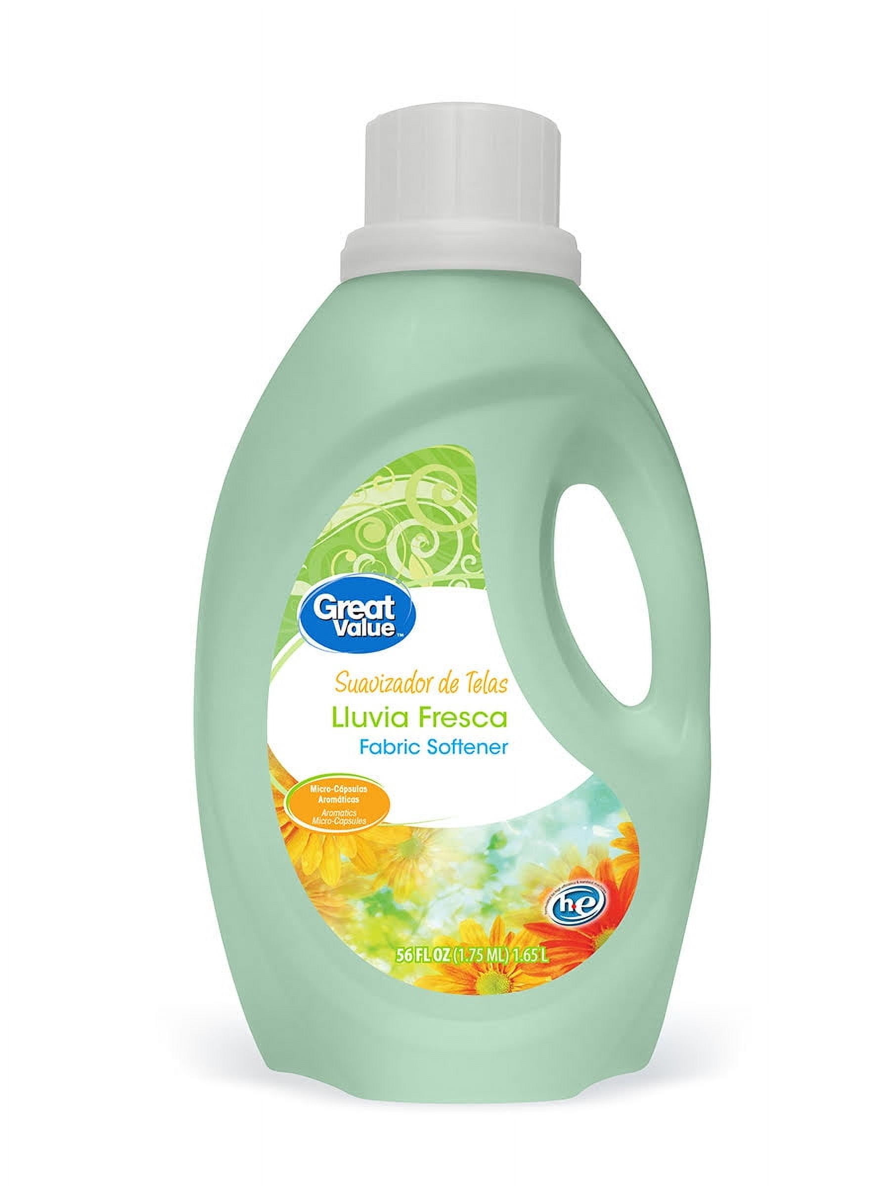 Great Value Fabric Softener Lluvia Fresca 56 FL Oz