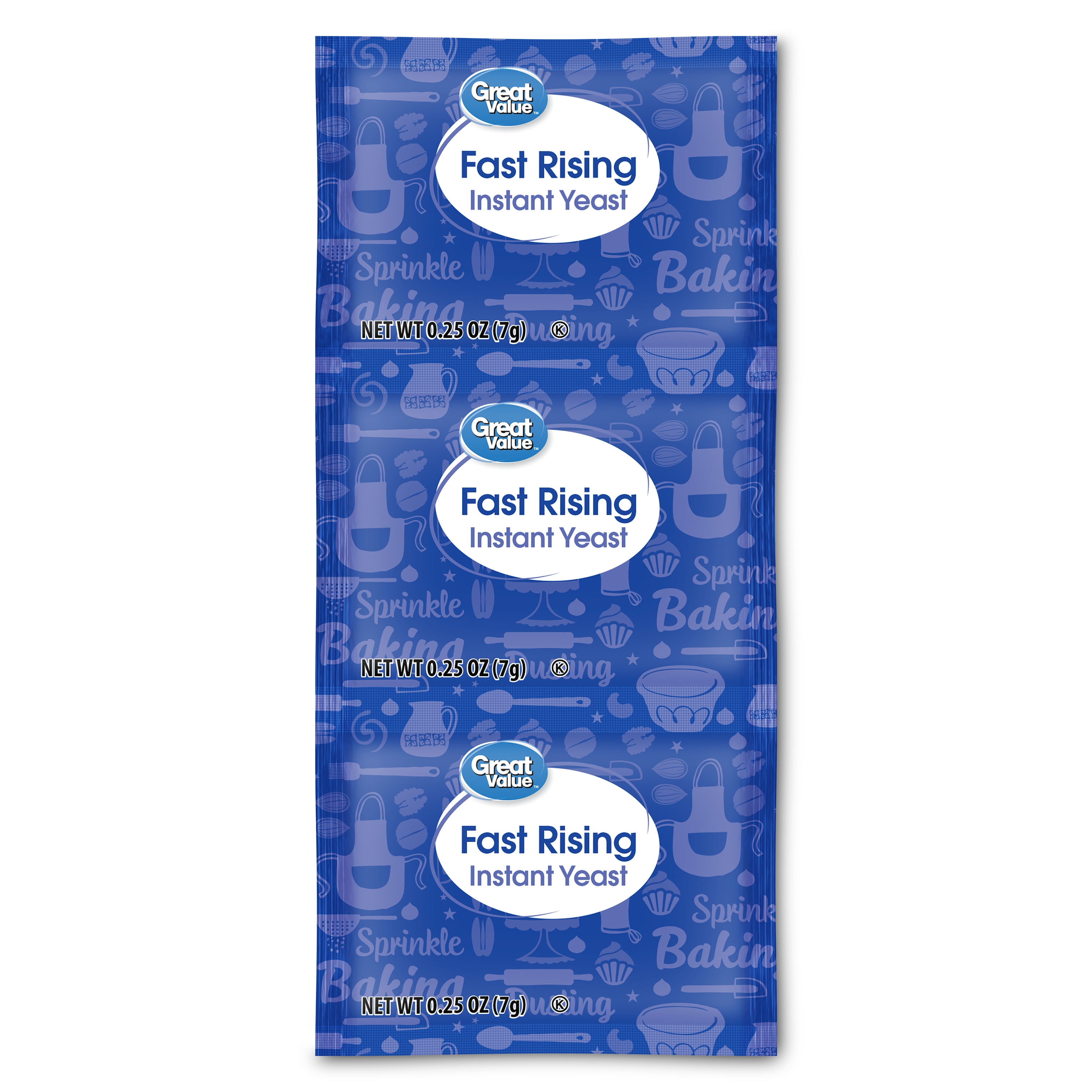 Great Value Fast Rising Instant Yeast 0 25 oz 3 Count c48f48a0 324b 4c07 8fbe a565aa447a78.dc4b319b5a2404e6636c980098a77bff