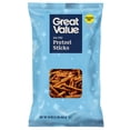 thumbnail image 1 of Great Value Salted Pretzel Sticks, 16 oz Bag, 1 of 11