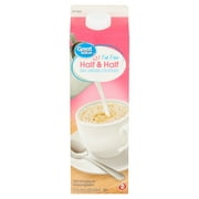 Great Value Fat Free Half and Half, 32 fl oz