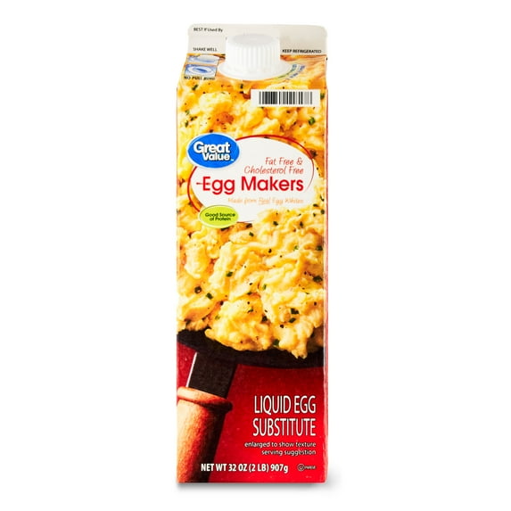Great Value Fat-Free and Cholesterol Free Egg Makers, 32 oz