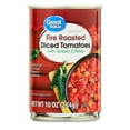 thumbnail image 1 of Great Value Fire Roasted Diced Tomatoes with Green Chiles, 10 OZ, 1 of 7