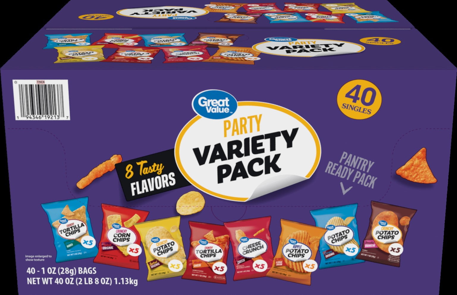 walmart chips variety