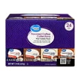 thumbnail image 1 of Great Value Flavored Medium Roast Ground Coffee Pods Variety Pack, 7.9 oz, 24 Count, 1 of 6