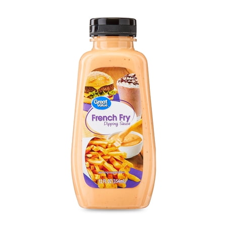 Great Value French Fry Dipping Sauce, 12 fl oz Egg, Milk, Anchovies, Wheat, Soy, Sesame