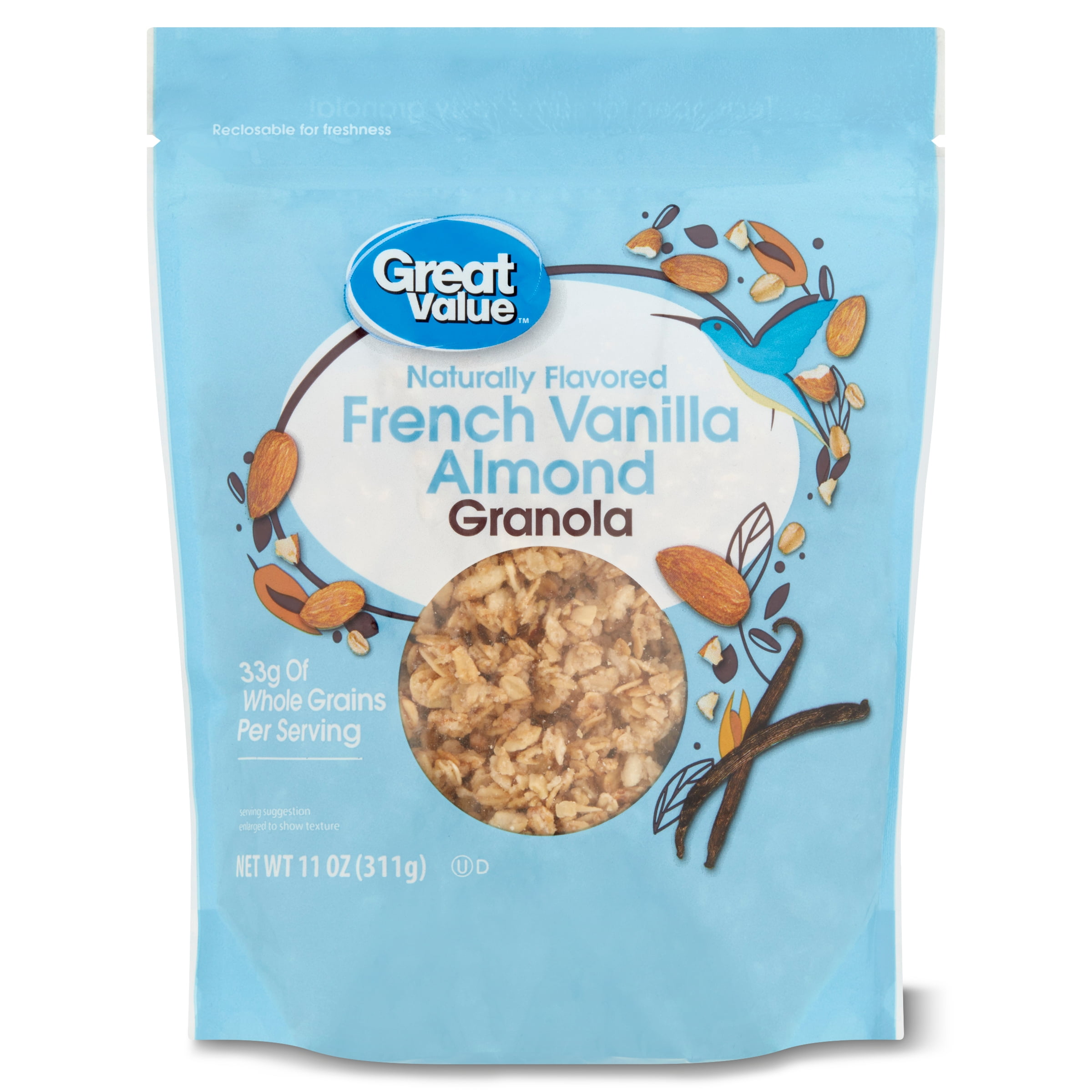 Great Value French Vanilla Almond Granola | Fig App