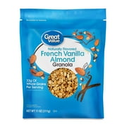 Great Value French Vanilla Almond Granola, 11 oz