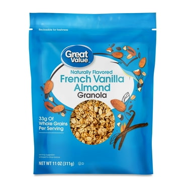 Great Value French Vanilla Almond Granola, 11 oz