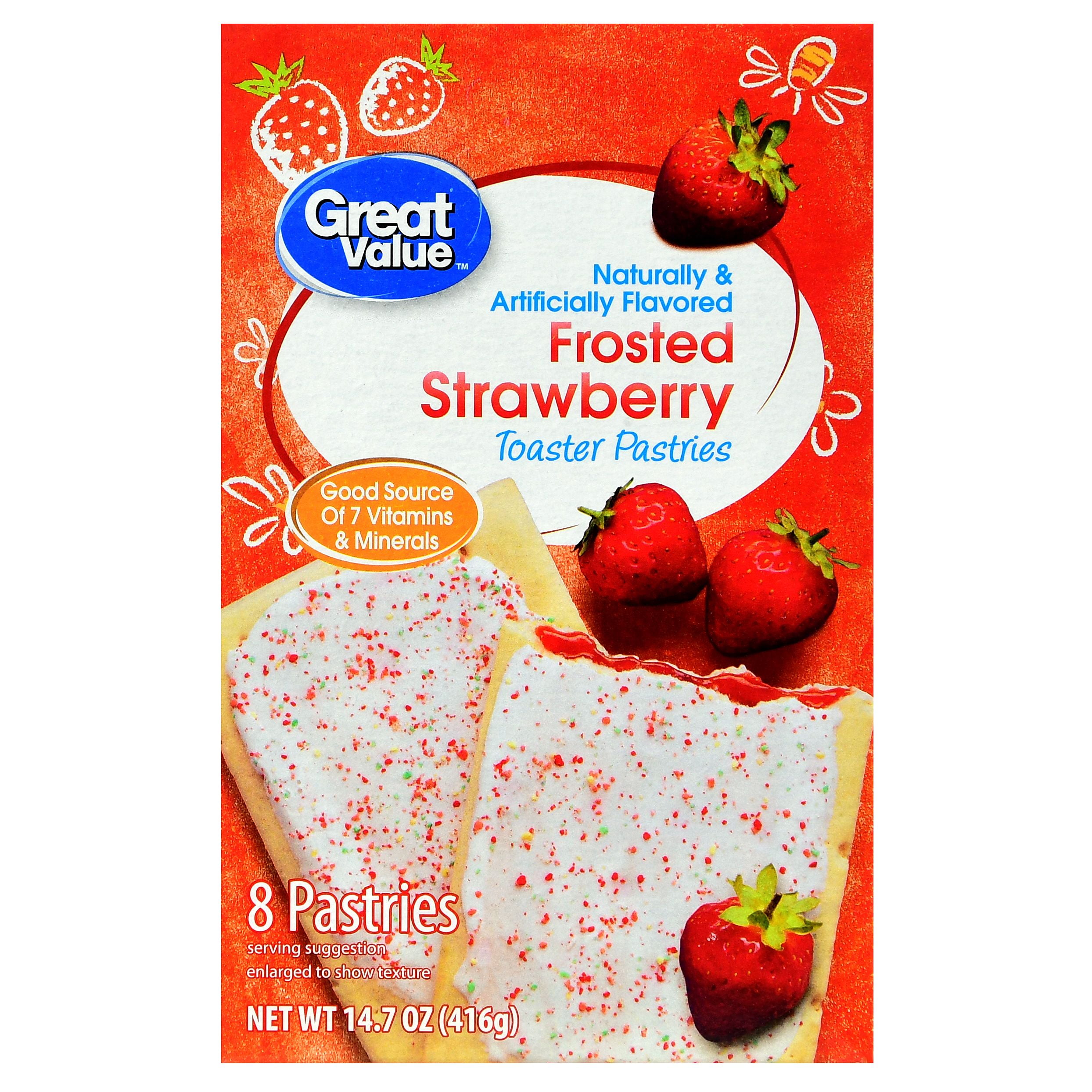 Pop-Tarts Frosted Strawberry Toaster Pastries 2ct – BevMo!