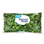 Great Value Frozen Broccoli Florets, 32 oz Steamable Bag