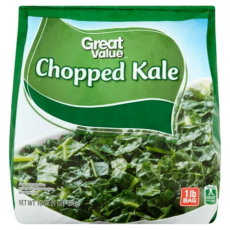 Great Value Frozen Chopped Kale, 16 oz