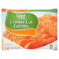 thumbnail image 1 of Great Value Frozen Crinkle Cut Carrots, 12 oz, Bag, 1 of 4