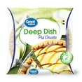 thumbnail image 1 of Great Value Frozen Deep Dish Pie Crusts, Two 9-inch Pie Crust & Pans, Vegetarian 16 oz, 1 of 8