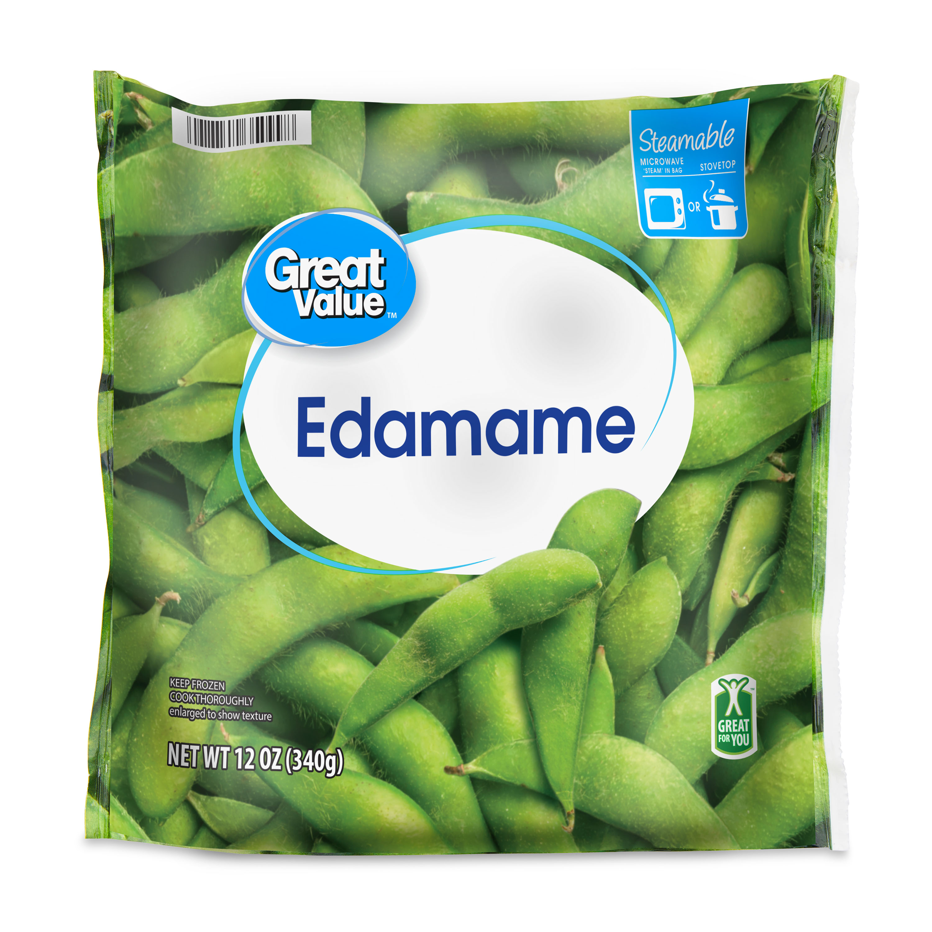 Great Value Frozen Edamame, 12 oz - image 1 of 8