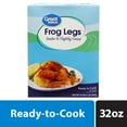 thumbnail image 1 of Great Value Frozen Frog Legs, 2 lb Bag, 1 of 9