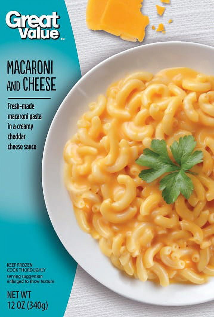Great Value Frozen Macaroni and Cheese, 12 oz