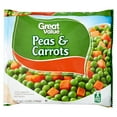 thumbnail image 1 of Great Value Frozen Peas and Carrots, 12 oz (Steamable), 1 of 4