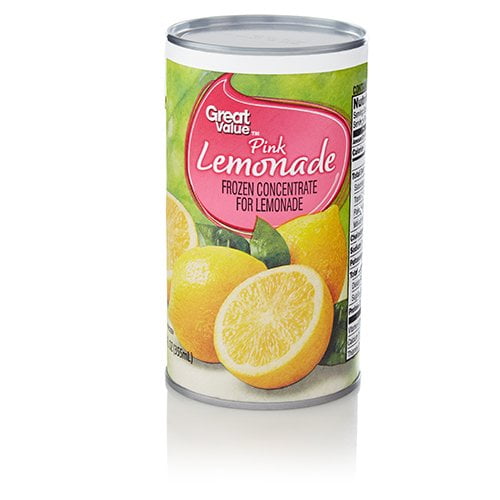 Great Value Frozen Pink Lemonade, 12 fl oz