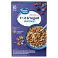 Great Value Fruit And Yogurt Clusters Awake Cereal, 19.1 oz